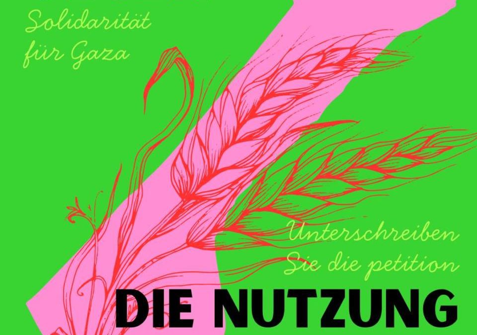 Petition für Gaza: BauerInnen gegen die Nutzung von Hunger als Kriegswaffe